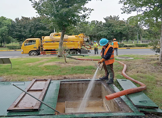山阳化油池清理