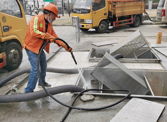 山阳隔油池清理