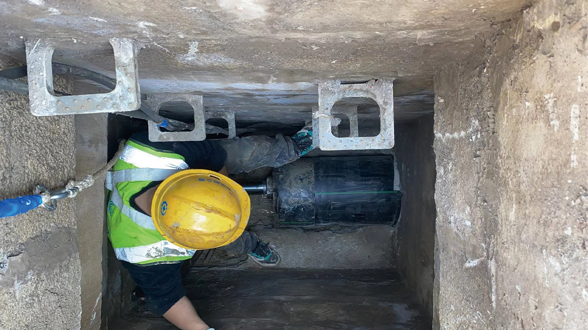 山阳HDPE短管内衬法